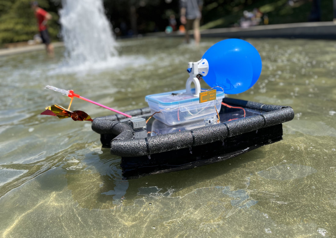 Remote controlled boat